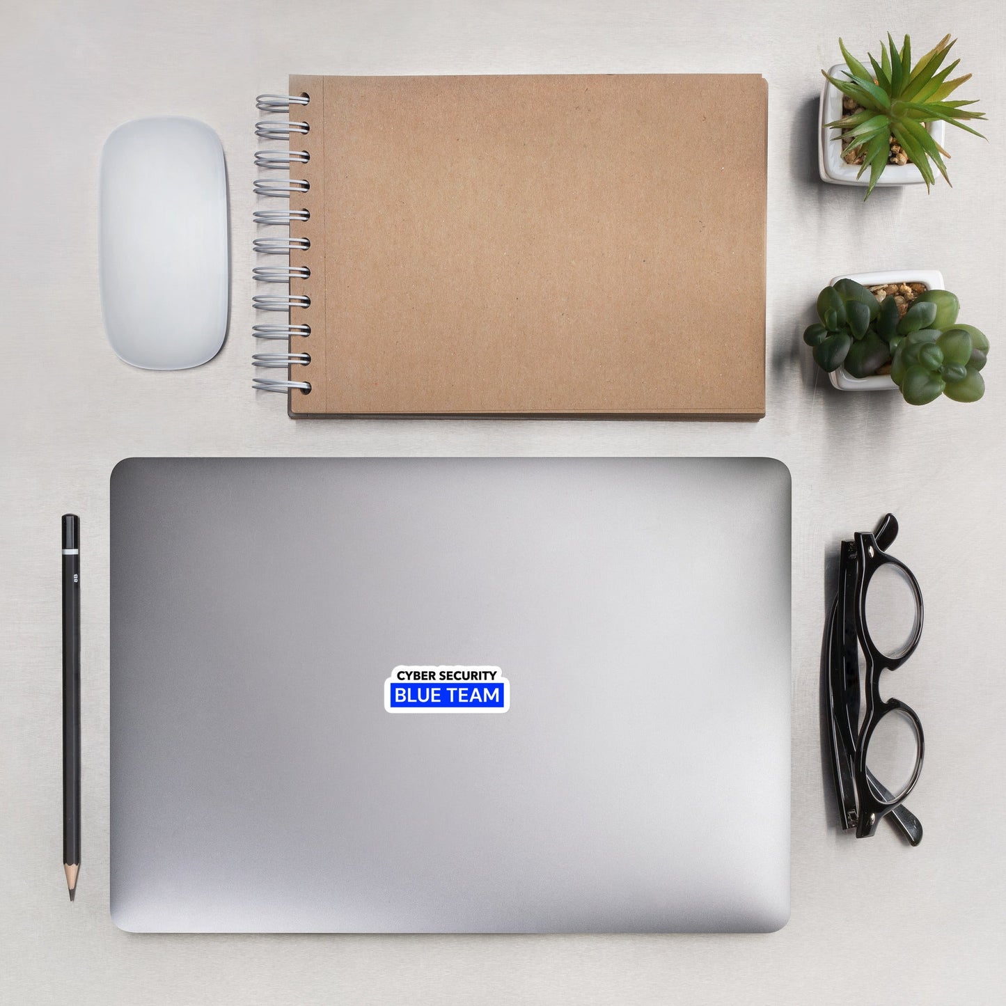 Cyber Security Blue Team V7 - Bubble-free stickers by DarkByteGear