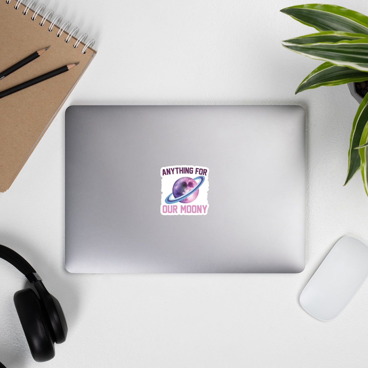 Anything for our Moony - Bubble-free stickers by DarkByteGear