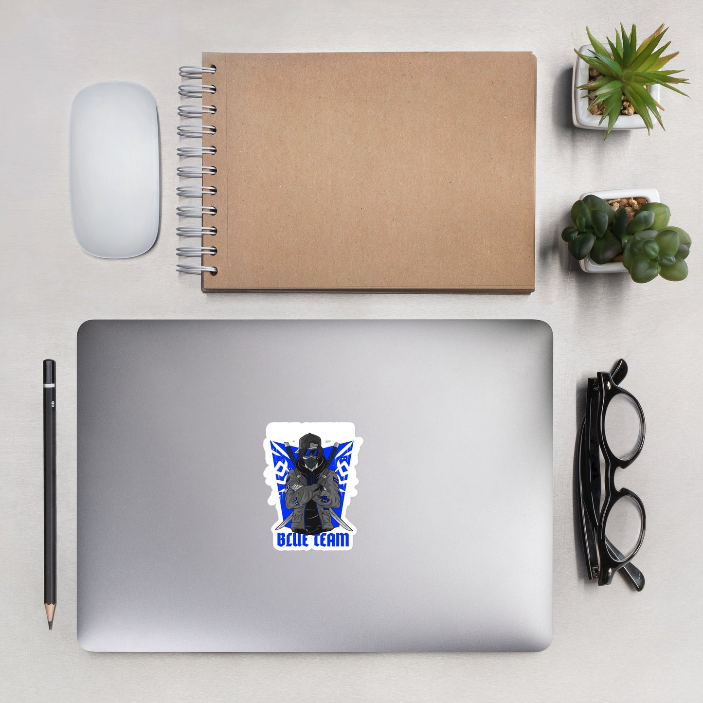 Cyber Security Blue Team V3 - Bubble-free stickers by DarkByteGear