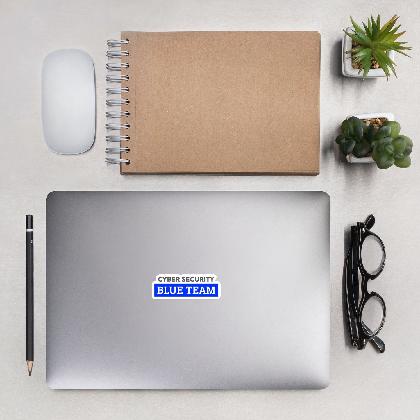 Cyber Security Blue Team V6 - Bubble-free stickers by DarkByteGear