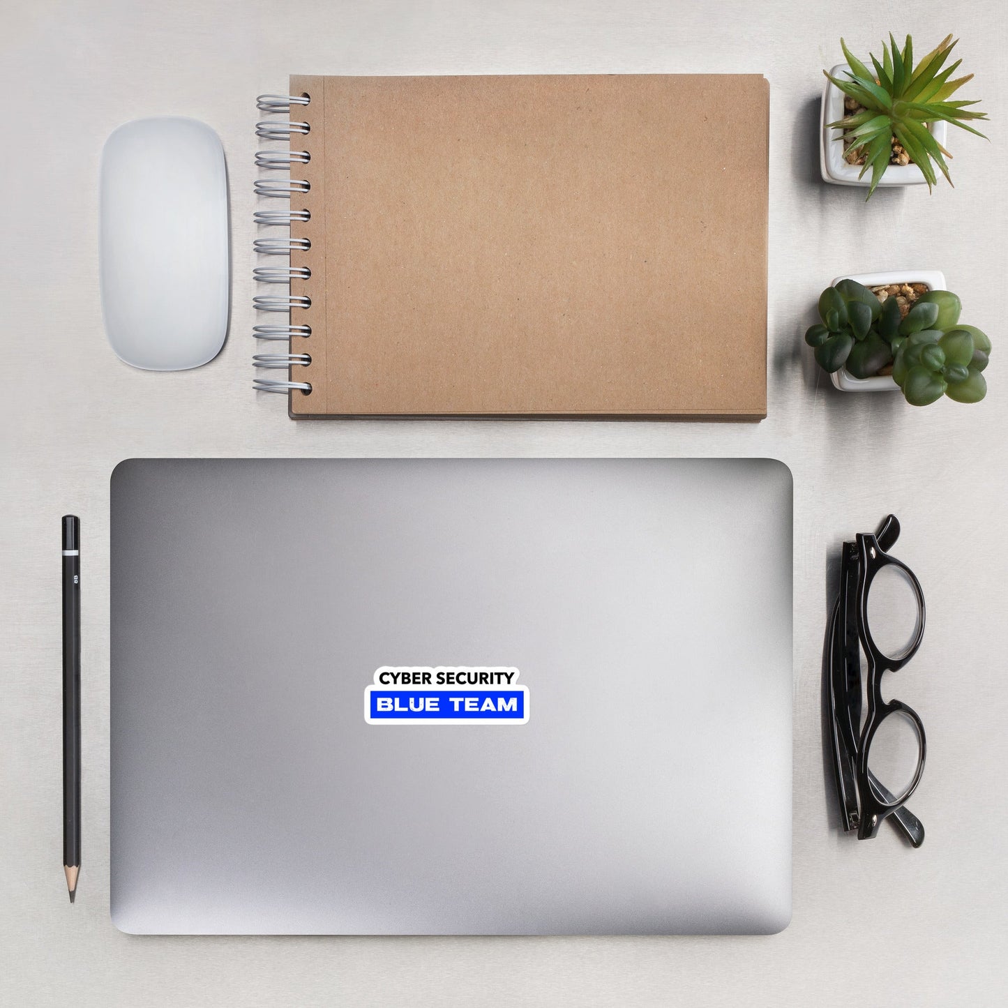 Cyber Security Blue Team V9 - Bubble-free stickers by DarkByteGear