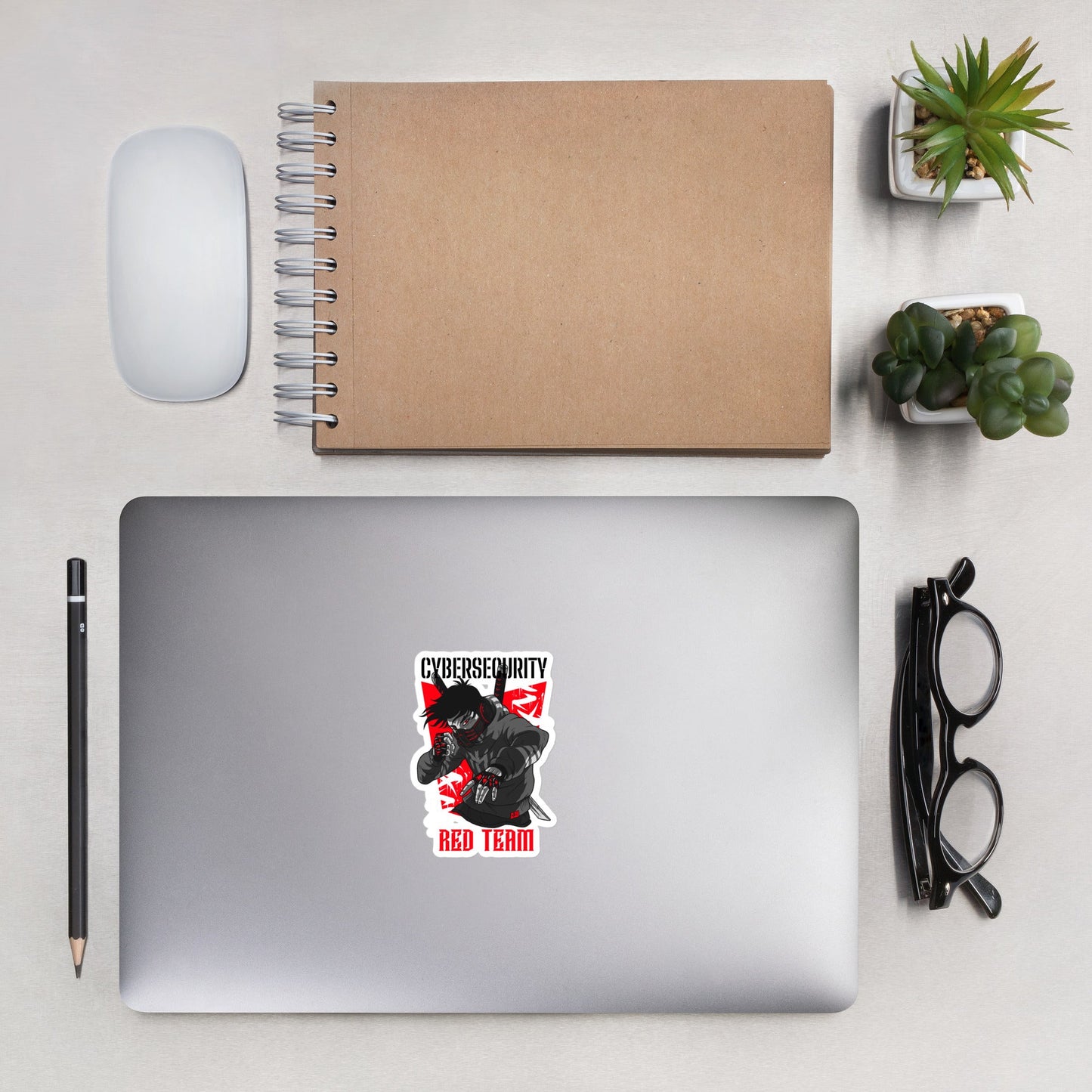 Cyber Security Red Team V3 - Bubble-free stickers by DarkByteGear