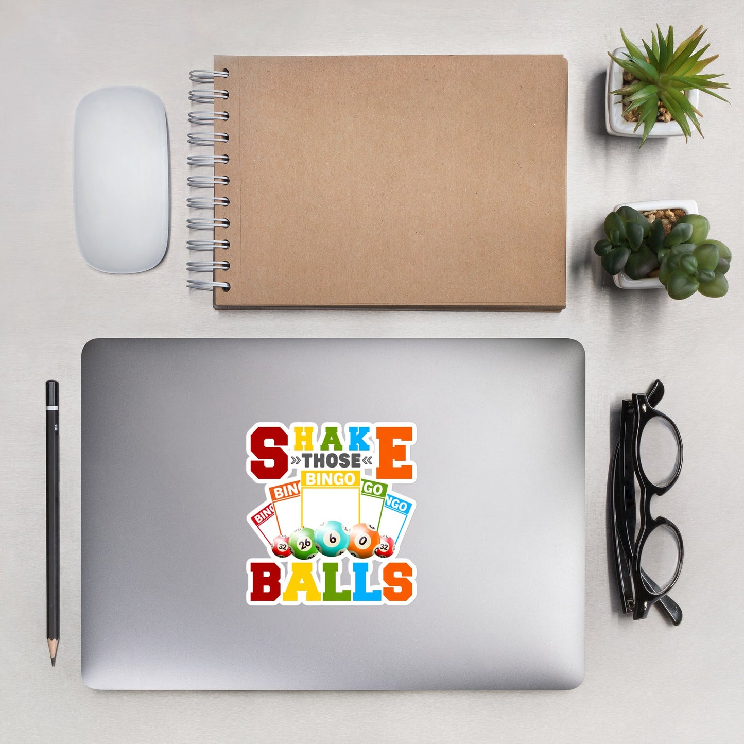 Shake those Bingo Balls - Bubble-free stickers by DarkByteGear