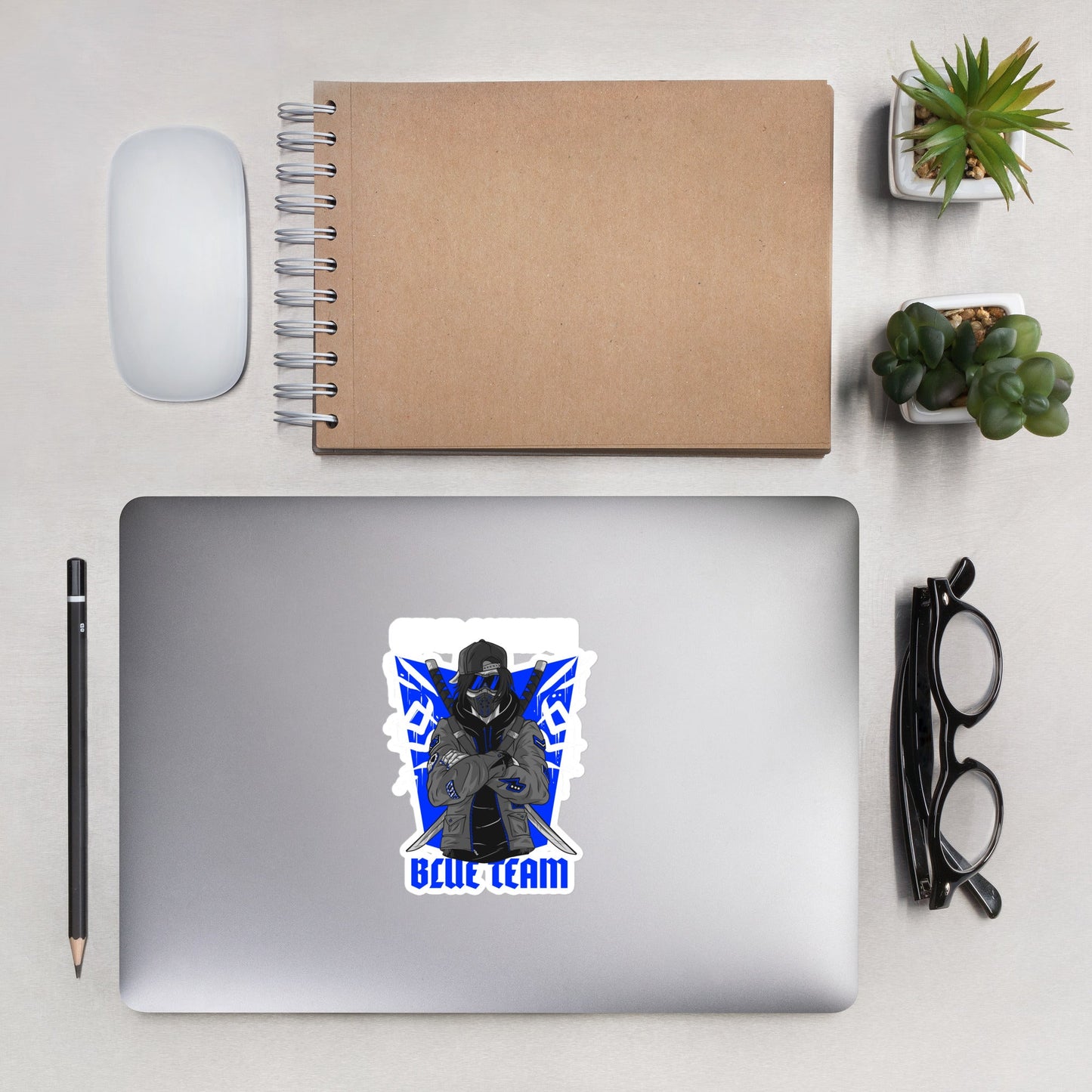 Cyber Security Blue Team V3 - Bubble-free stickers by DarkByteGear