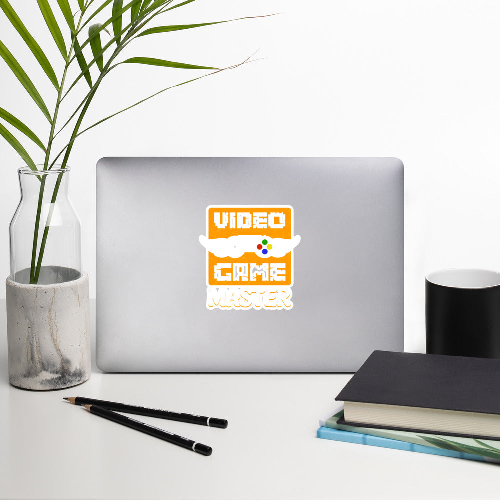 VIDEO GAME MASTER (MAHFUZ) - Bubble-free stickers by DarkByteGear