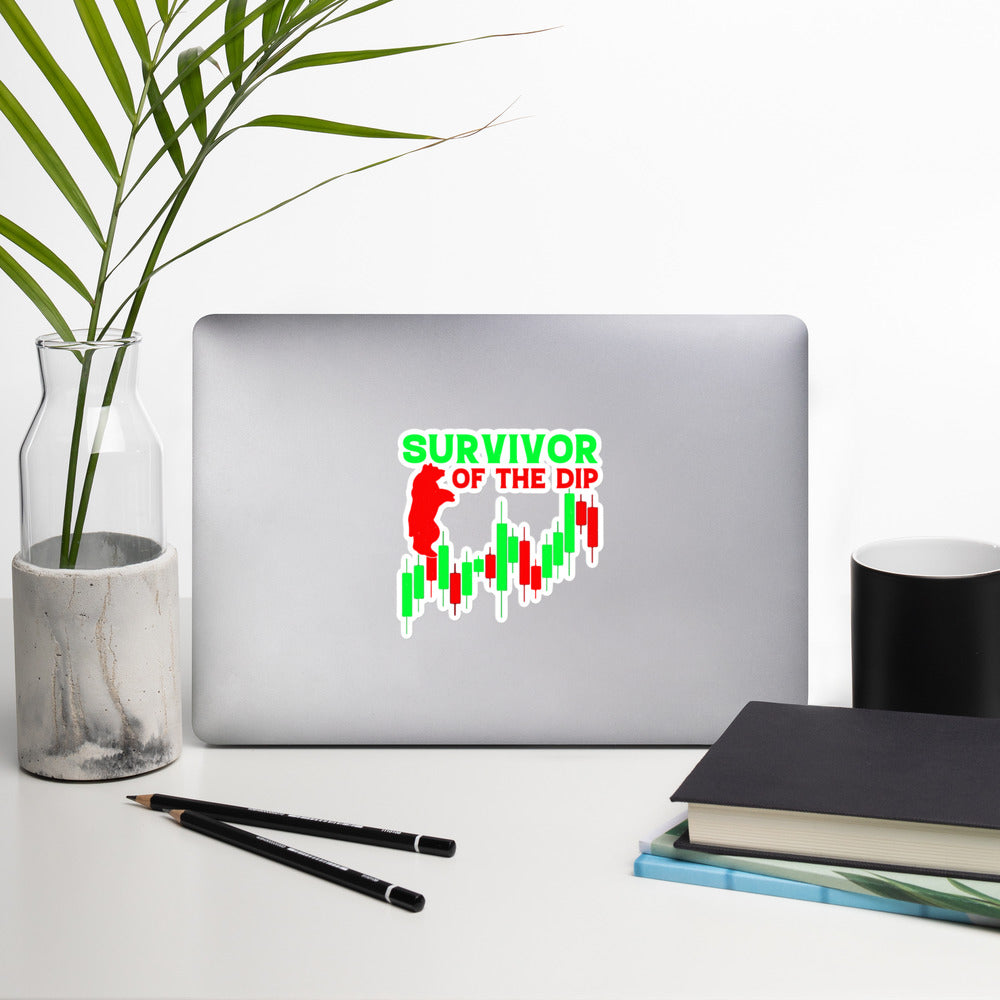 Survivor of the Dip V1 - Bubble-free stickers by DarkByteGear