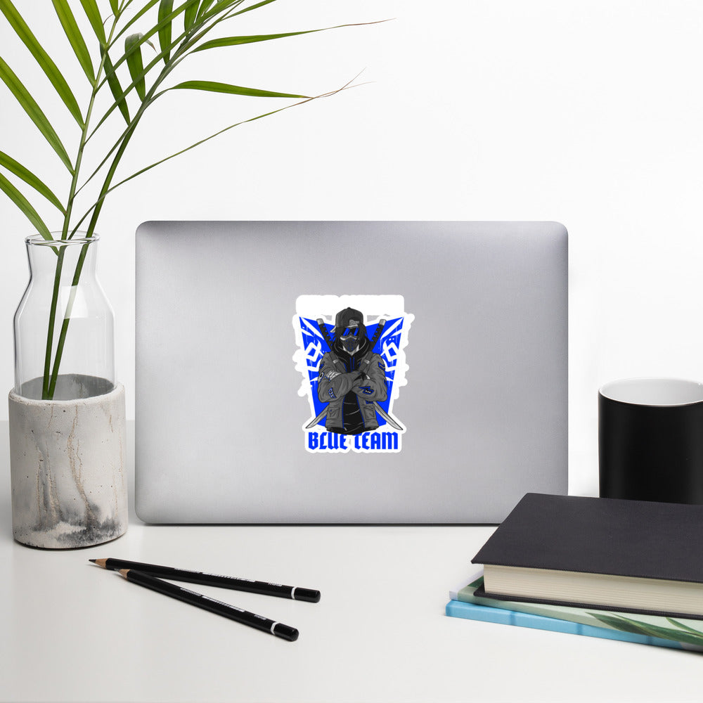 Cyber Security Blue Team V3 - Bubble-free stickers by DarkByteGear