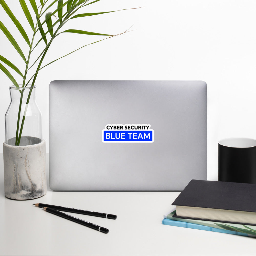 Cyber Security Blue Team V7 - Bubble-free stickers by DarkByteGear