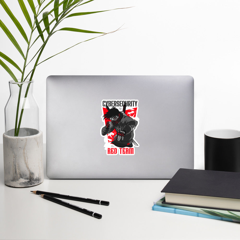 Cyber Security Red Team V3 - Bubble-free stickers by DarkByteGear