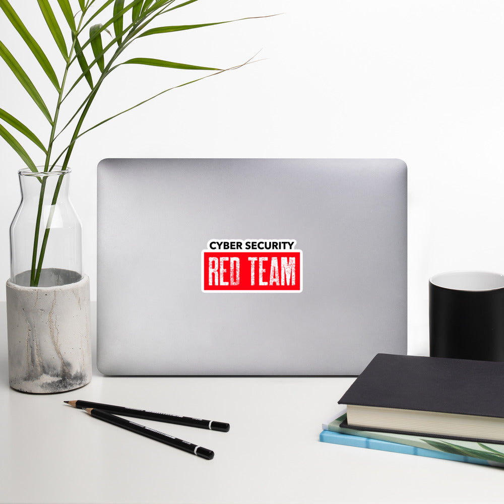 Cyber Security Red Team V1 - Bubble-free stickers by DarkByteGear