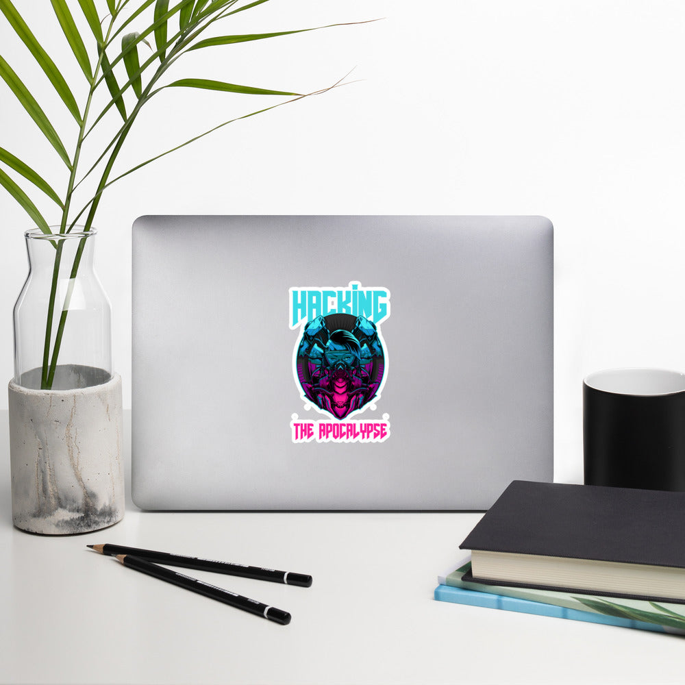 Hacking the apocalypse V2 - Bubble-free stickers by DarkByteGear