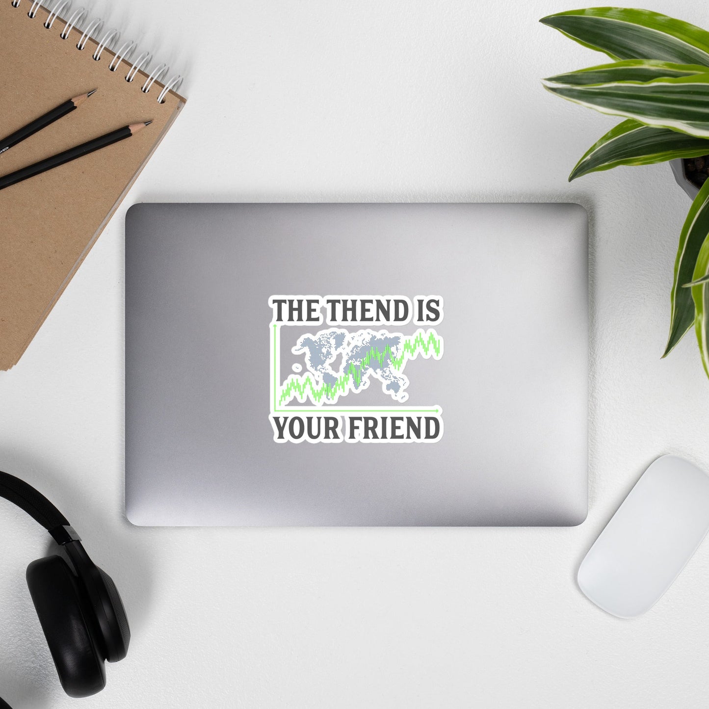 The Trend is your friend - Bubble-free stickers by DarkByteGear