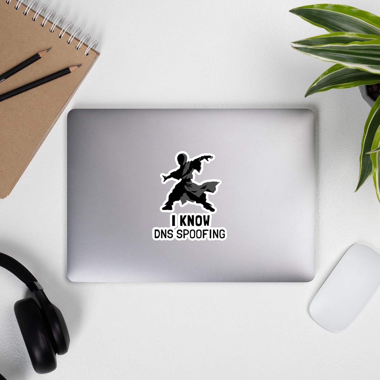 I Know DNS Spoofing - Bubble-free stickers by DarkByteGear