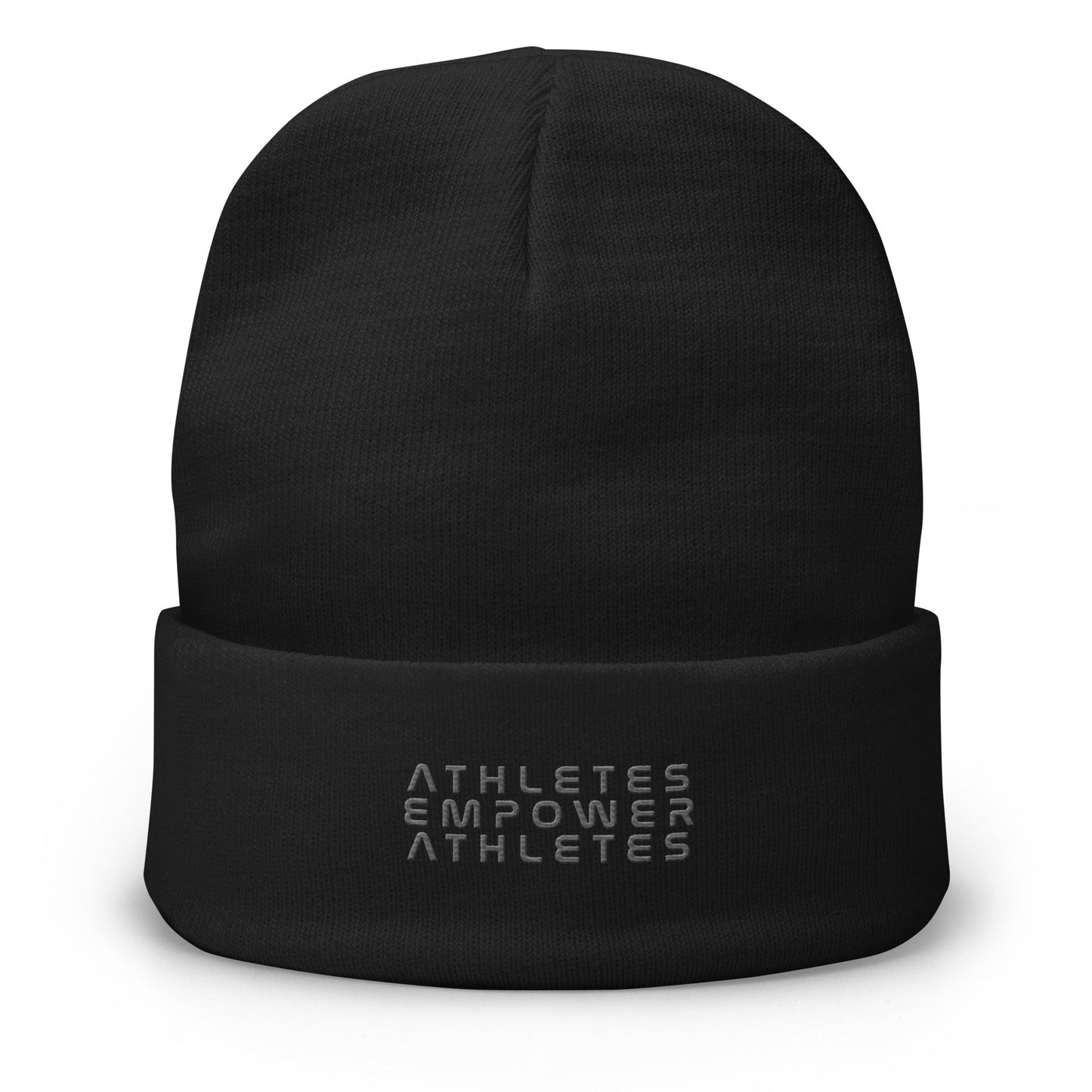 Athletes Empower Athletes - Embroidered Beanie by DarkByteGear