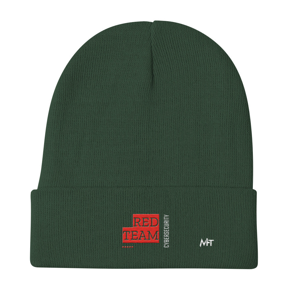 Cyber Security Red Team V13 - Embroidered Beanie by DarkByteGear
