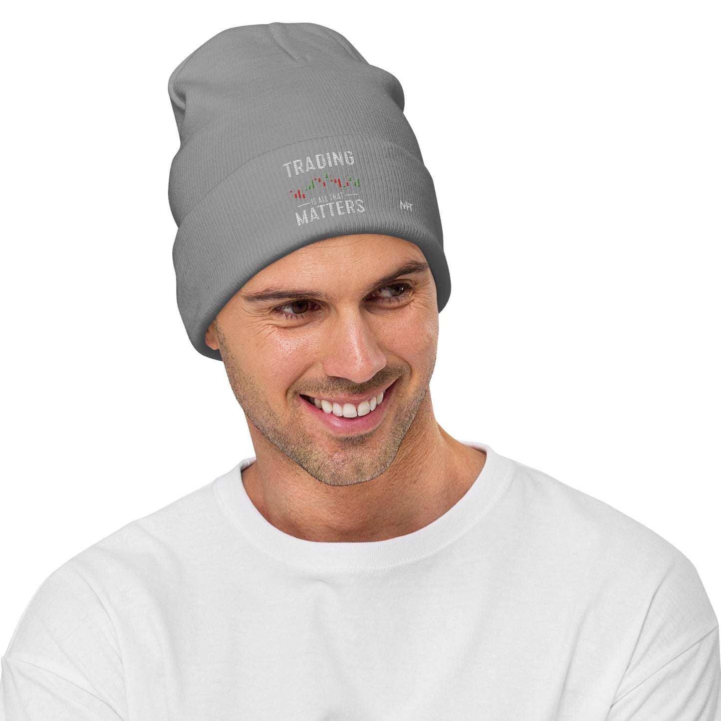 Trading is all that Matters - Embroidered Beanie by DarkByteGear