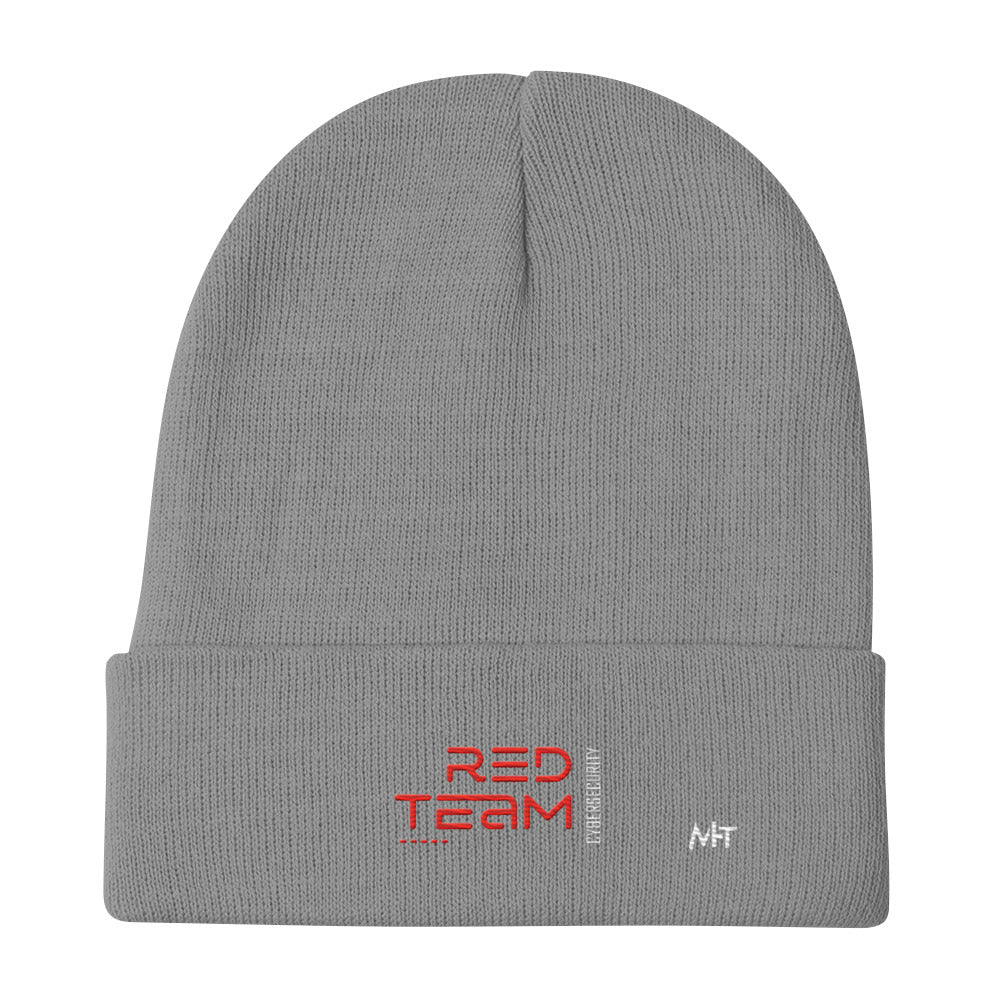 Cyber Security Red Team V11 - Embroidered Beanie by DarkByteGear