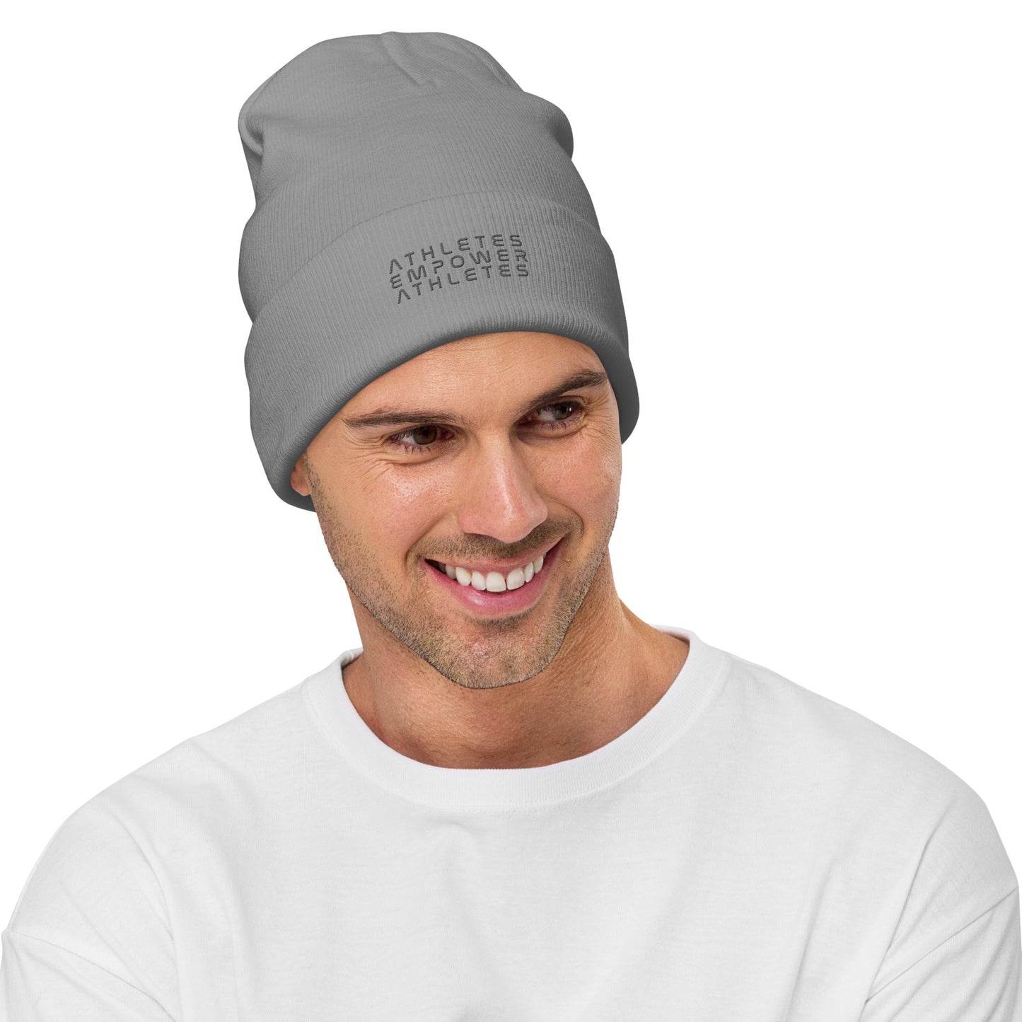 Athletes Empower Athletes - Embroidered Beanie by DarkByteGear