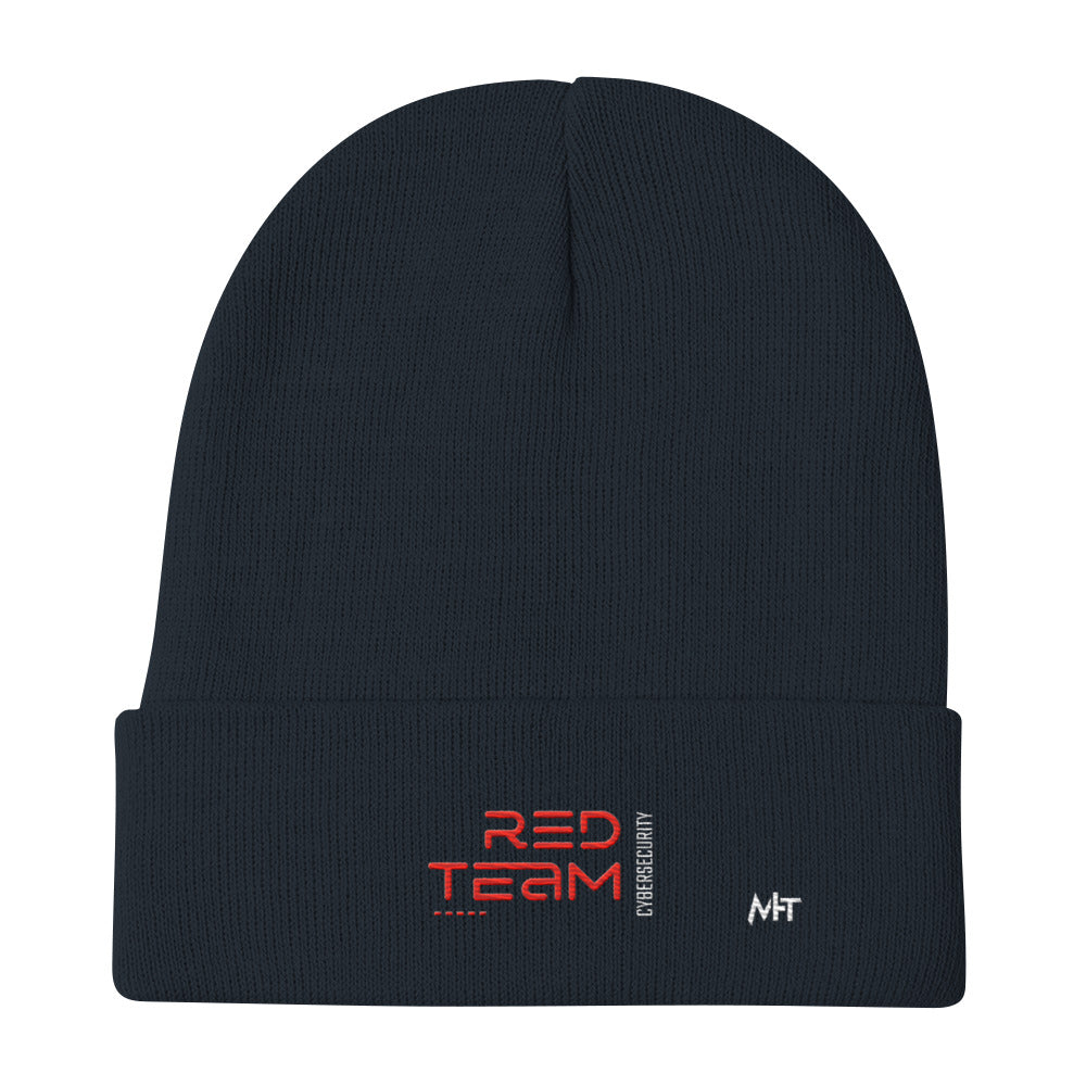 Cyber Security Red Team V11 - Embroidered Beanie by DarkByteGear