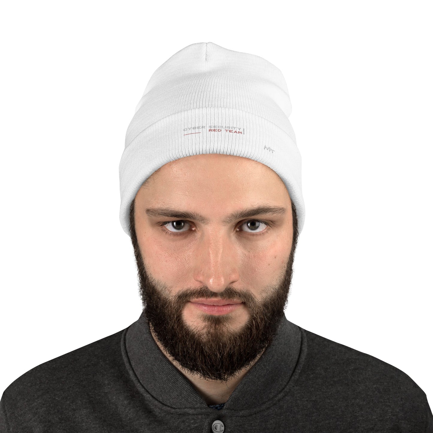 Cyber Security Red Team V2 - Embroidered Beanie by DarkByteGear