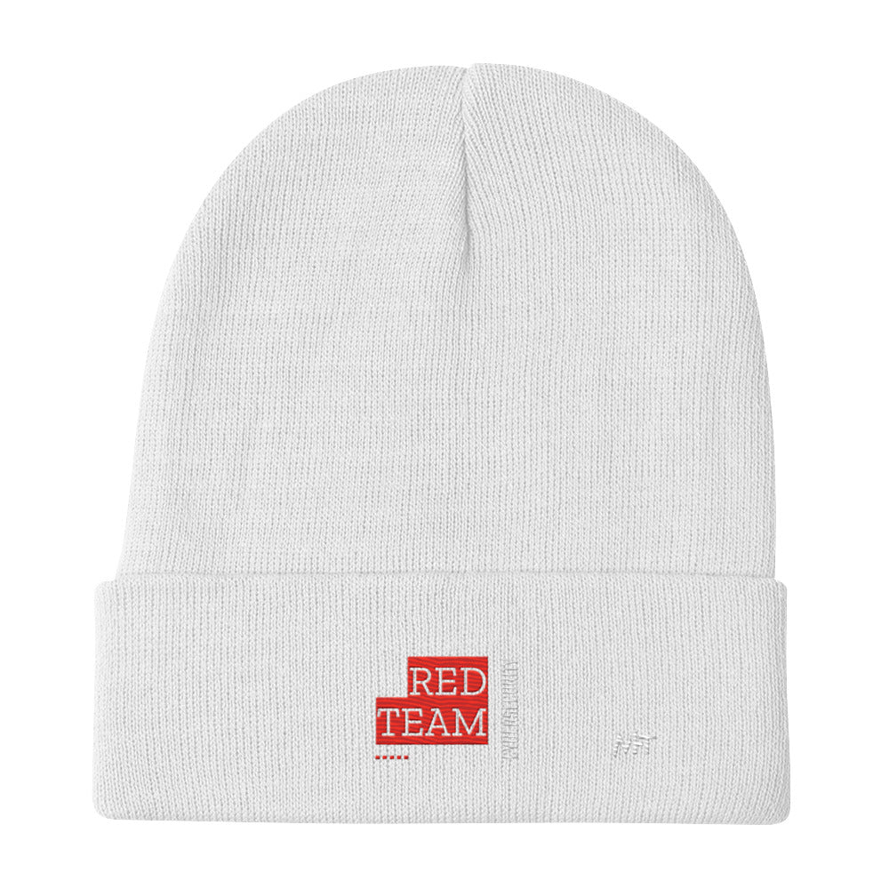 Cyber Security Red Team V13 - Embroidered Beanie by DarkByteGear