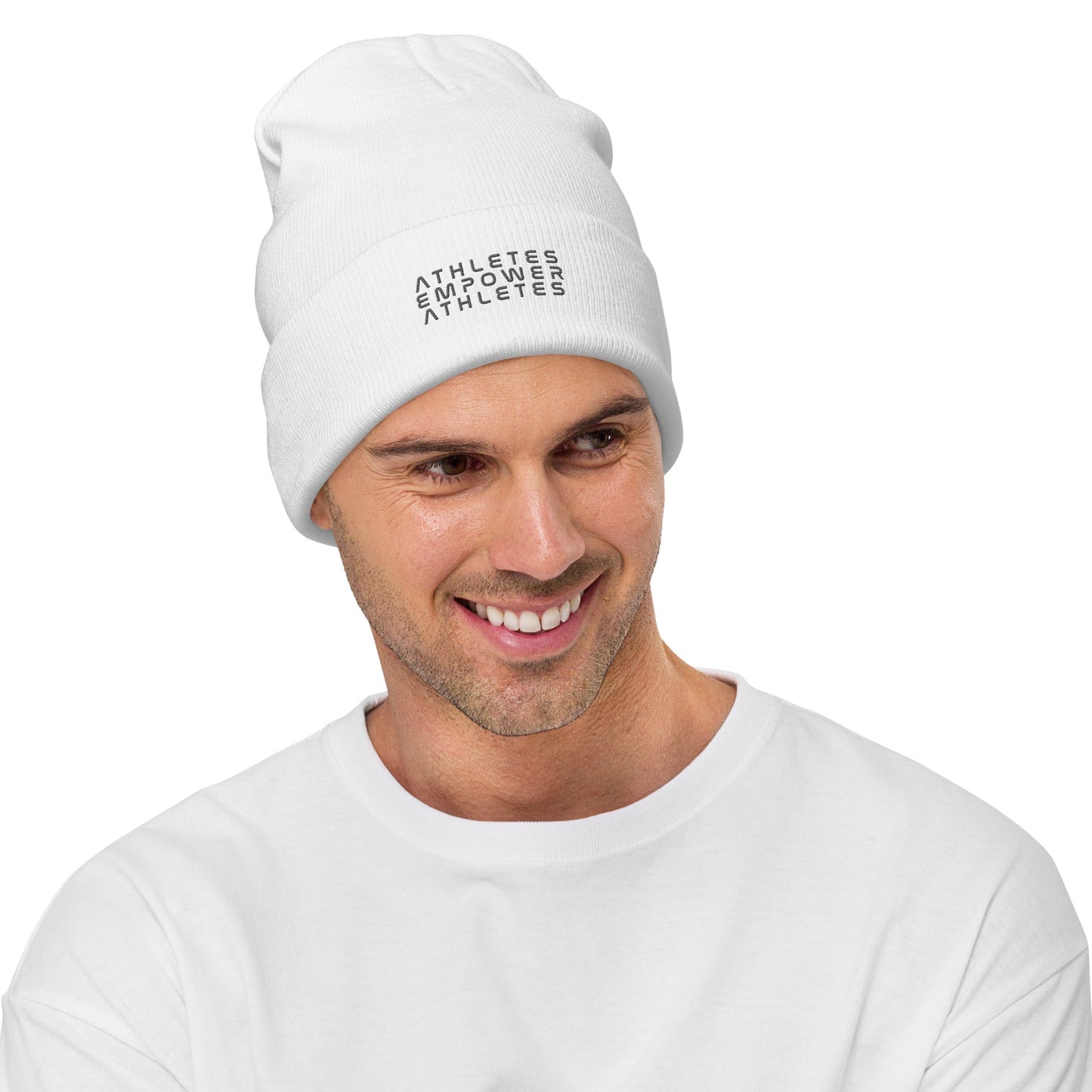 Athletes Empower Athletes - Embroidered Beanie by DarkByteGear