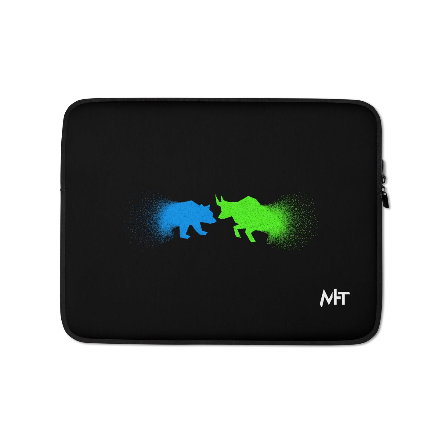 Bearish And Bullish (DB) - Laptop Sleeve by DarkByteGear