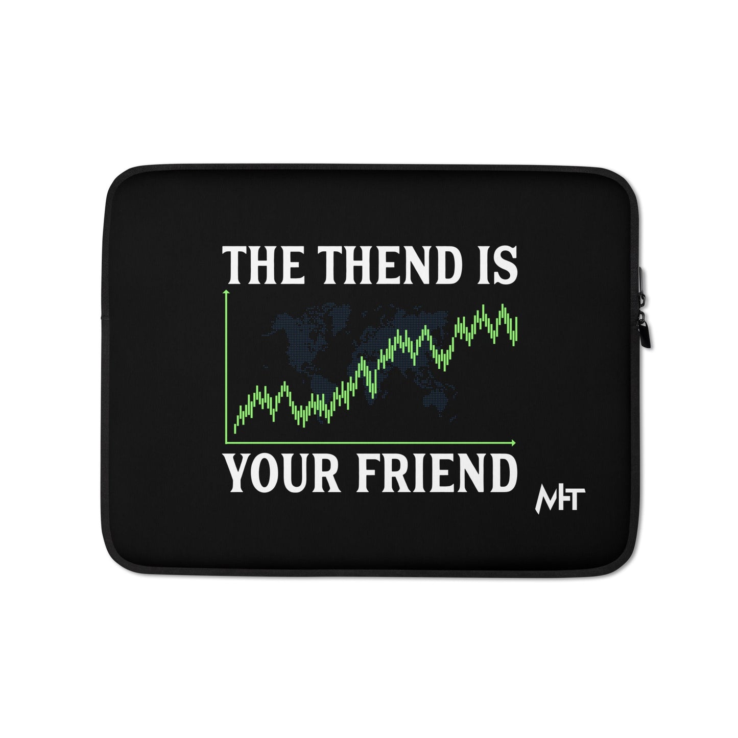 The Trend is your friend - Laptop Sleeve by DarkByteGear