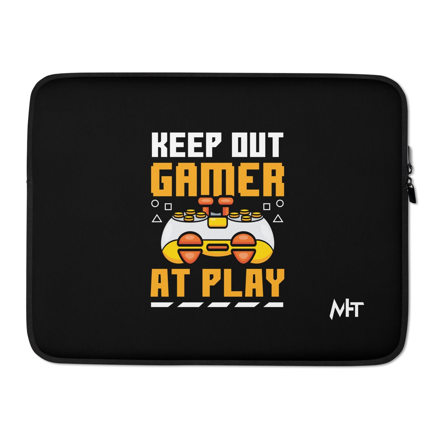 Keep Out Gamer At Play Rima 7 - Laptop Sleeve by DarkByteGear