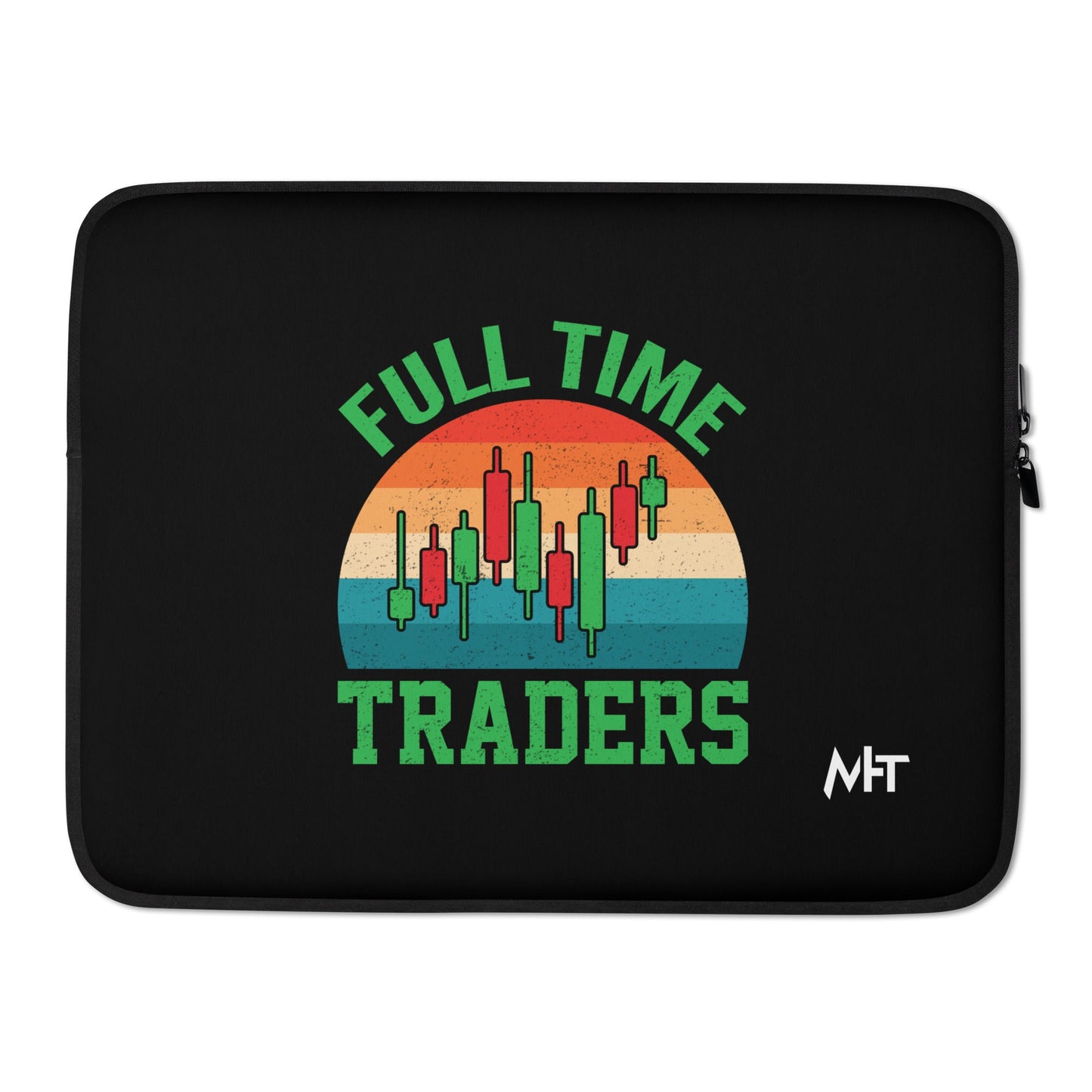 Full Time Trader ( Shagor ) - Laptop Sleeve by DarkByteGear