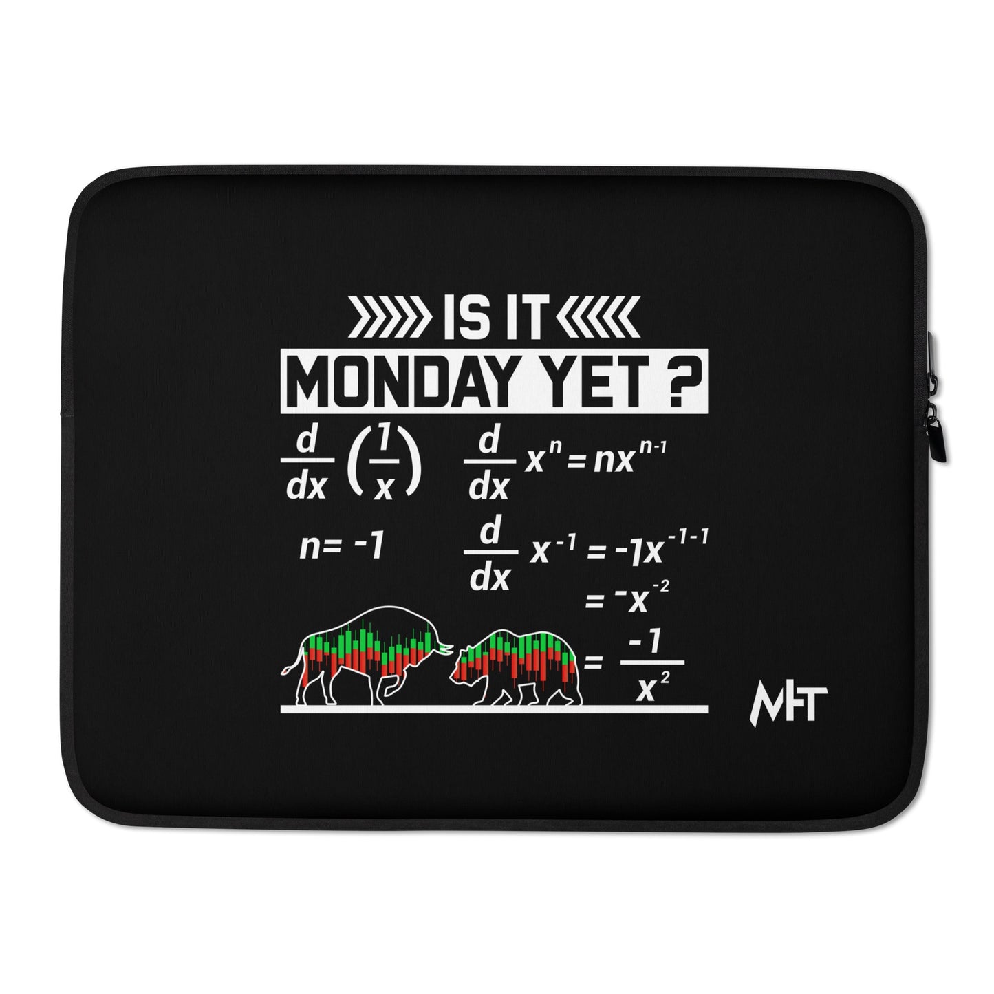 Is it Monday yet ( RK ) - Laptop Sleeve by DarkByteGear