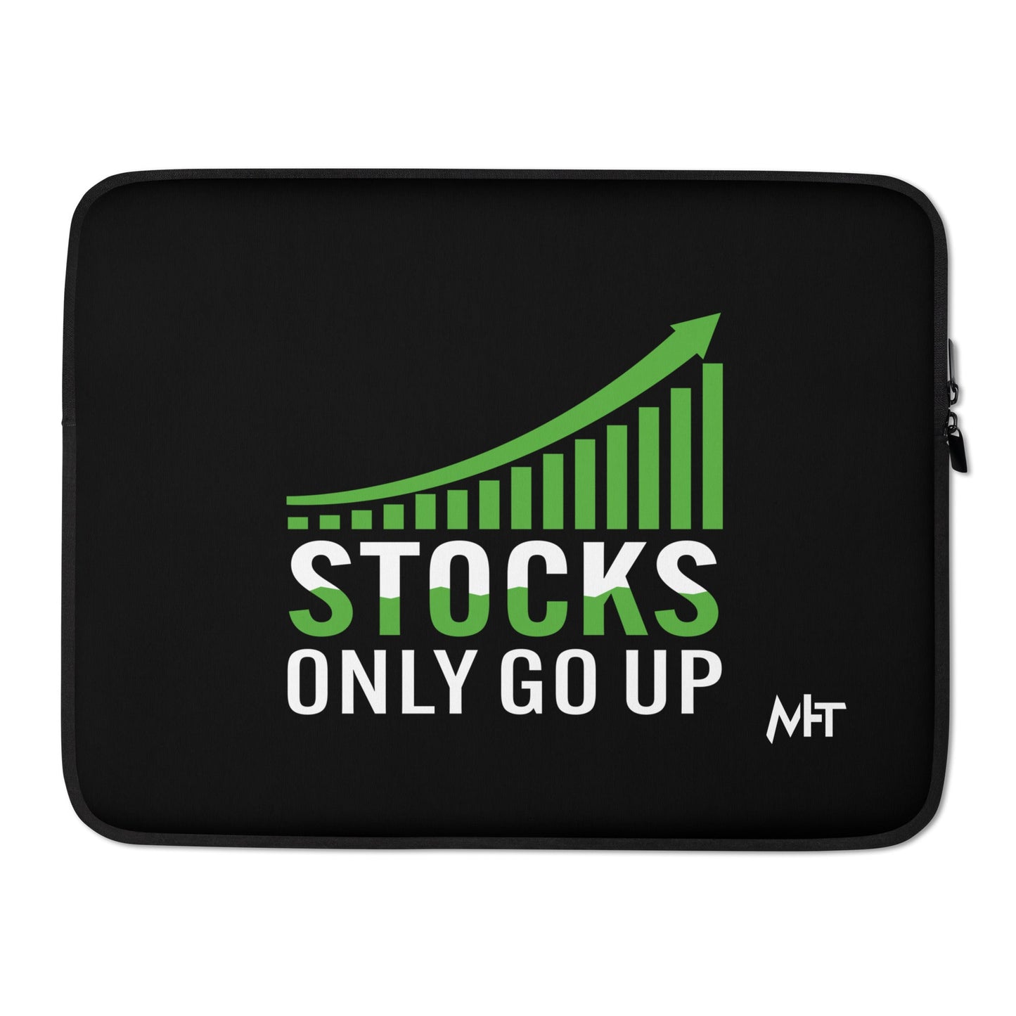 Stocks only Go up - Laptop Sleeve by DarkByteGear