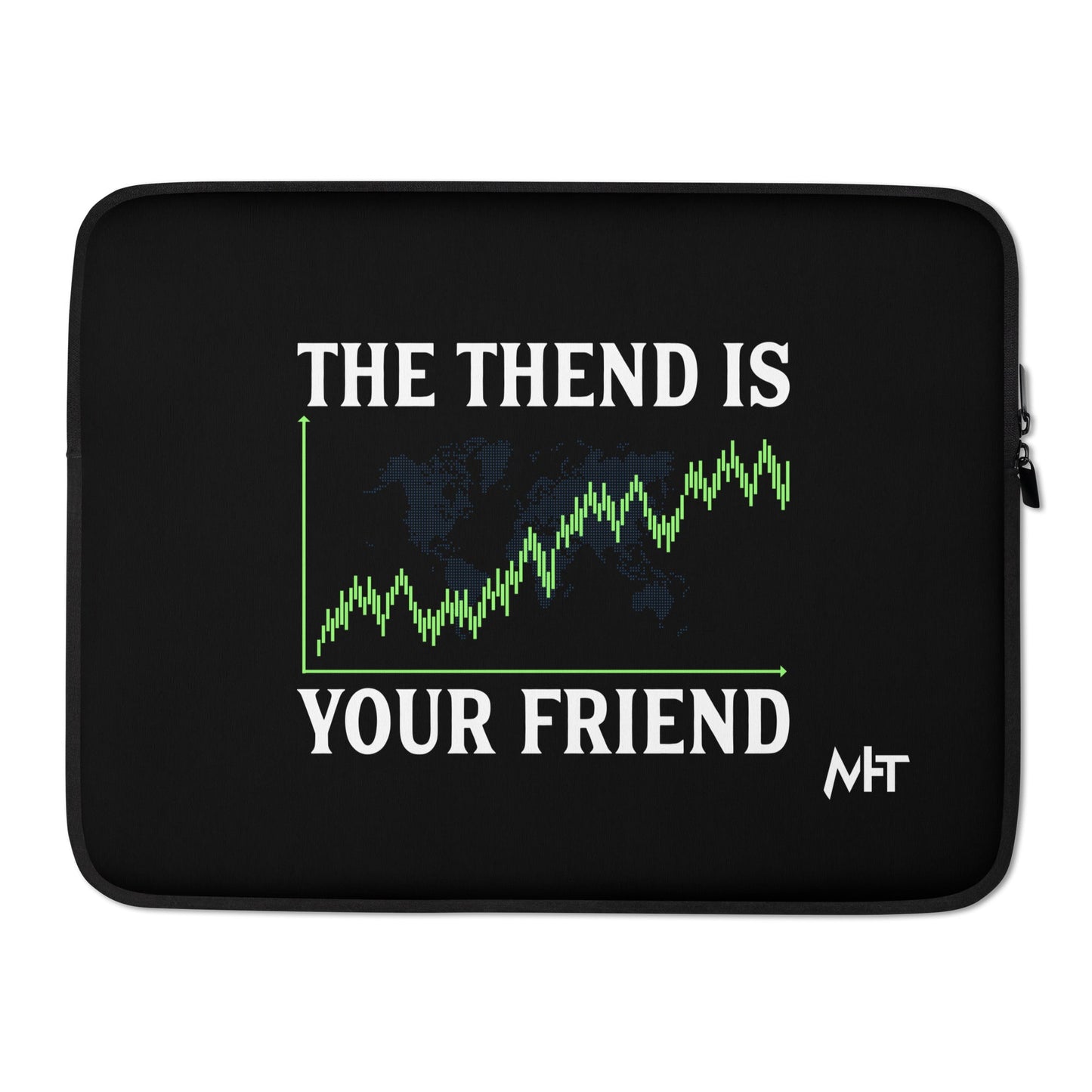The Trend is your friend - Laptop Sleeve by DarkByteGear