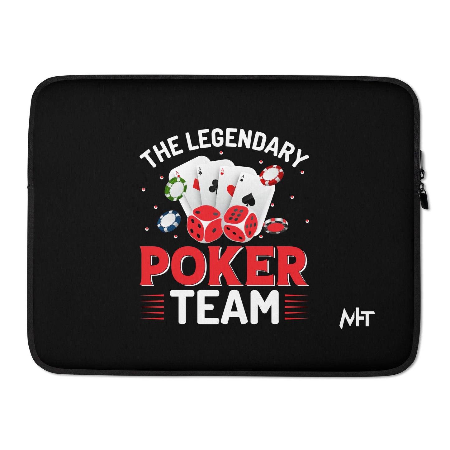 The Legendary Poker Team - Laptop Sleeve by DarkByteGear