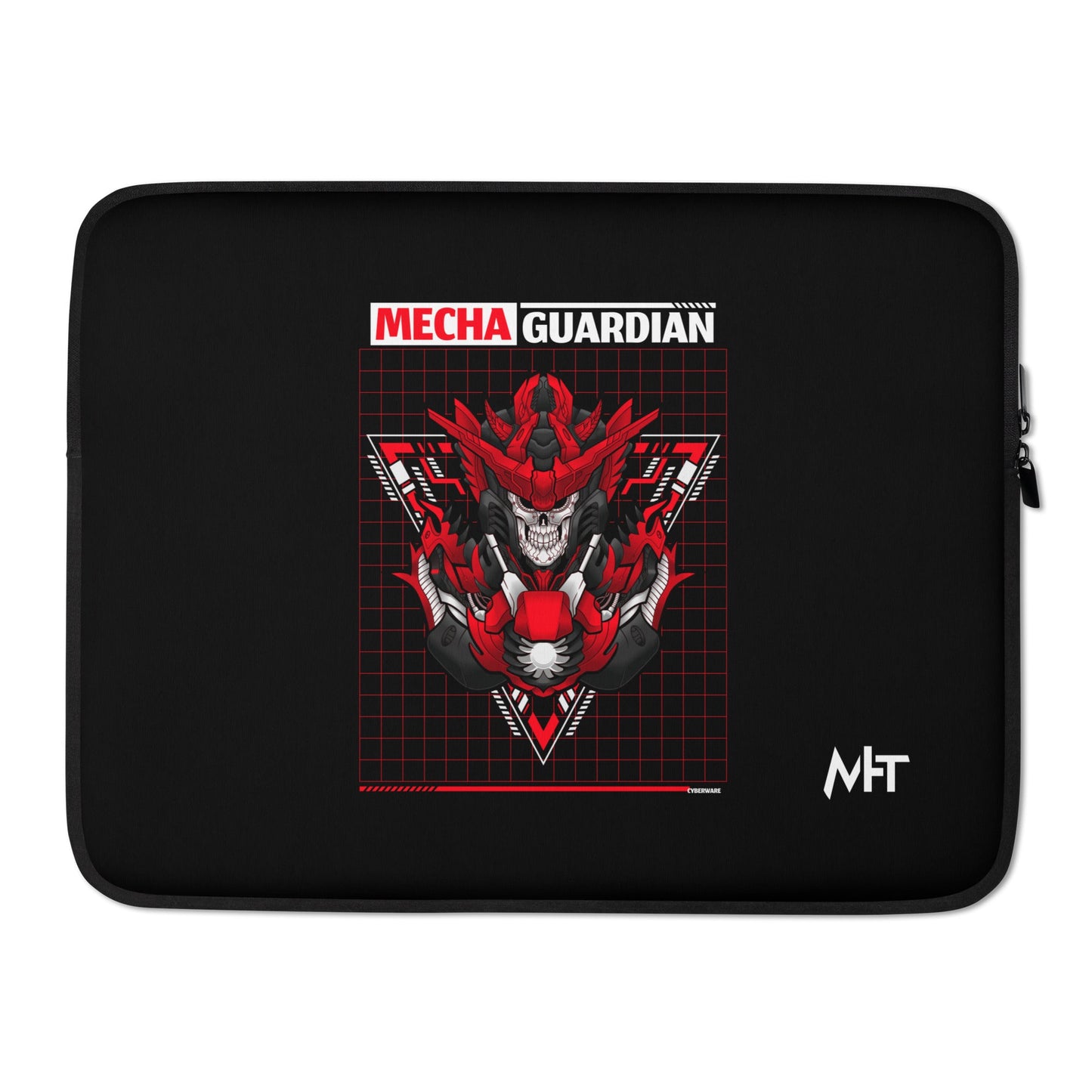 Red Mecha Guardian - Laptop Sleeve by DarkByteGear