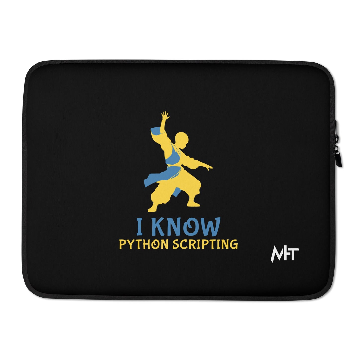 I Know Python Scripting - Laptop Sleeve by DarkByteGear