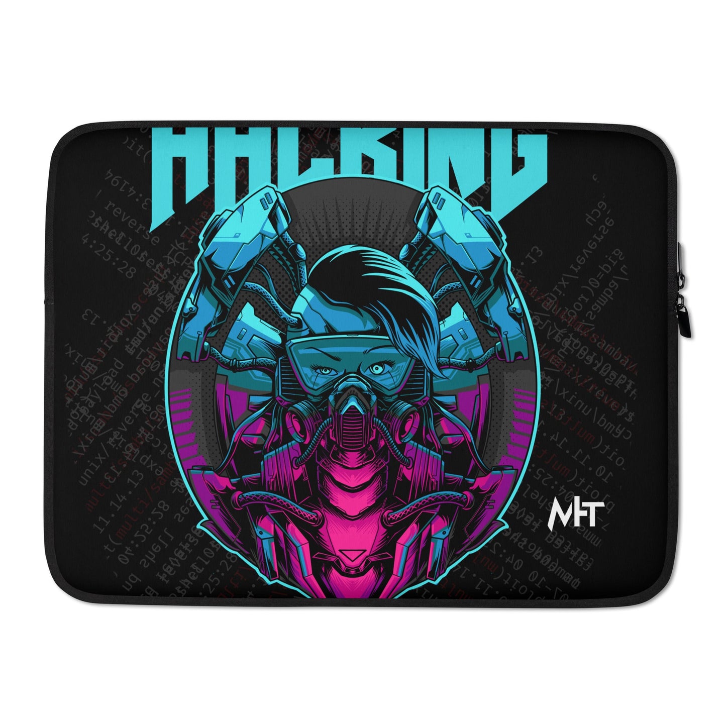 Hacking the apocalypse V2 - Laptop Sleeve by DarkByteGear