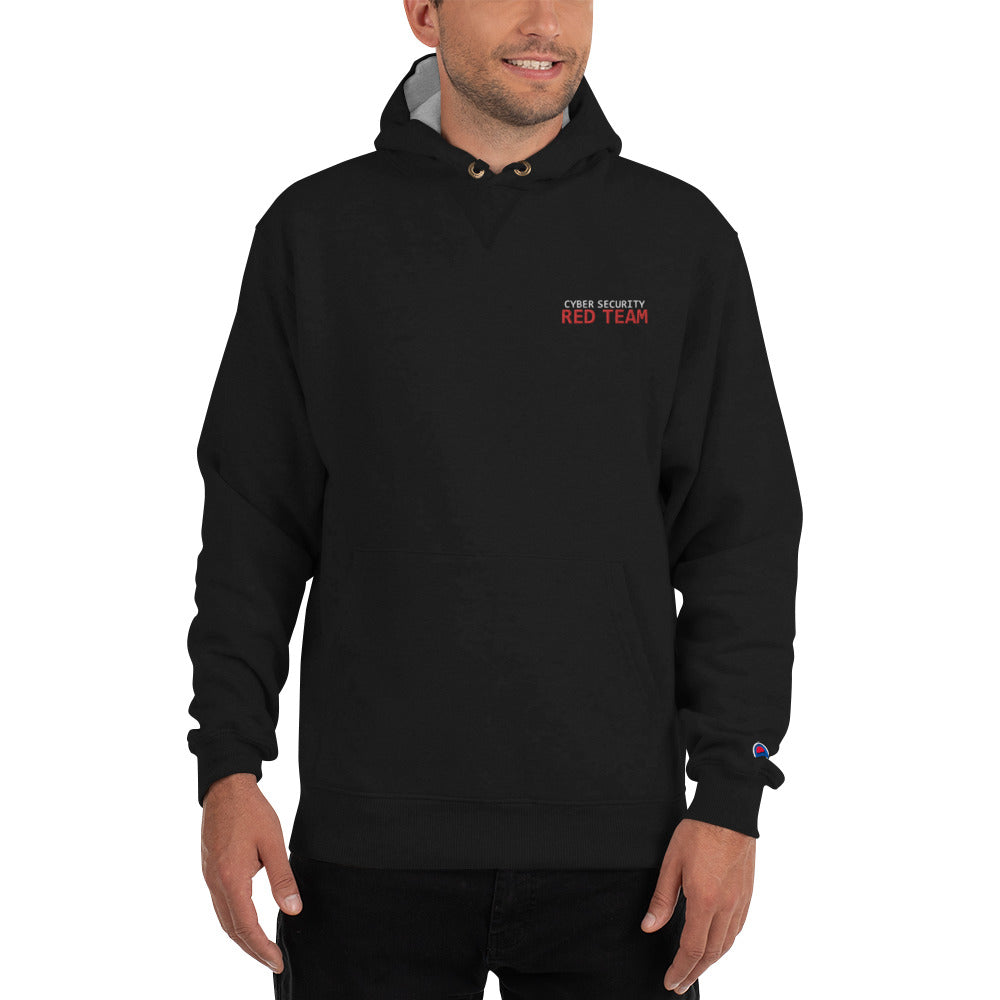 Cyber Security Red Team - Champion Hoodie (embroidered ) by DarkByteGear