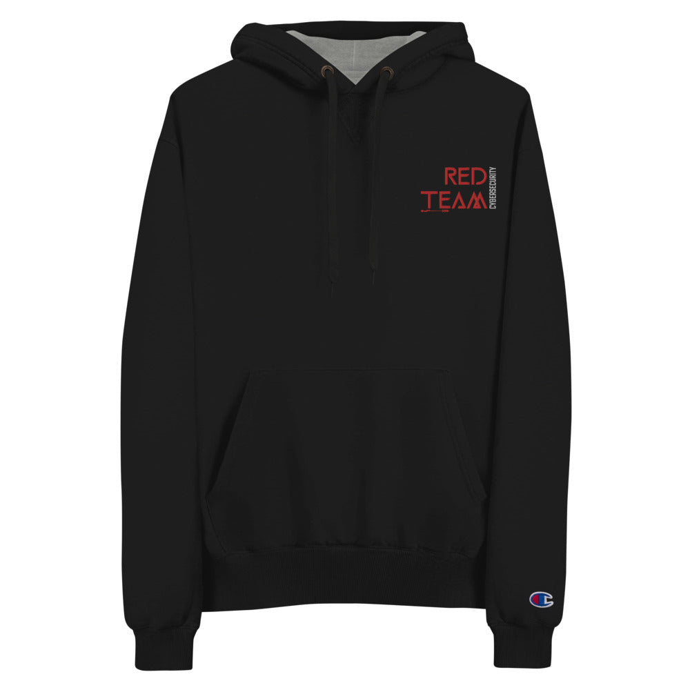 Cyber Security Red Team v4 - Champion Hoodie Embroidered by DarkByteGear