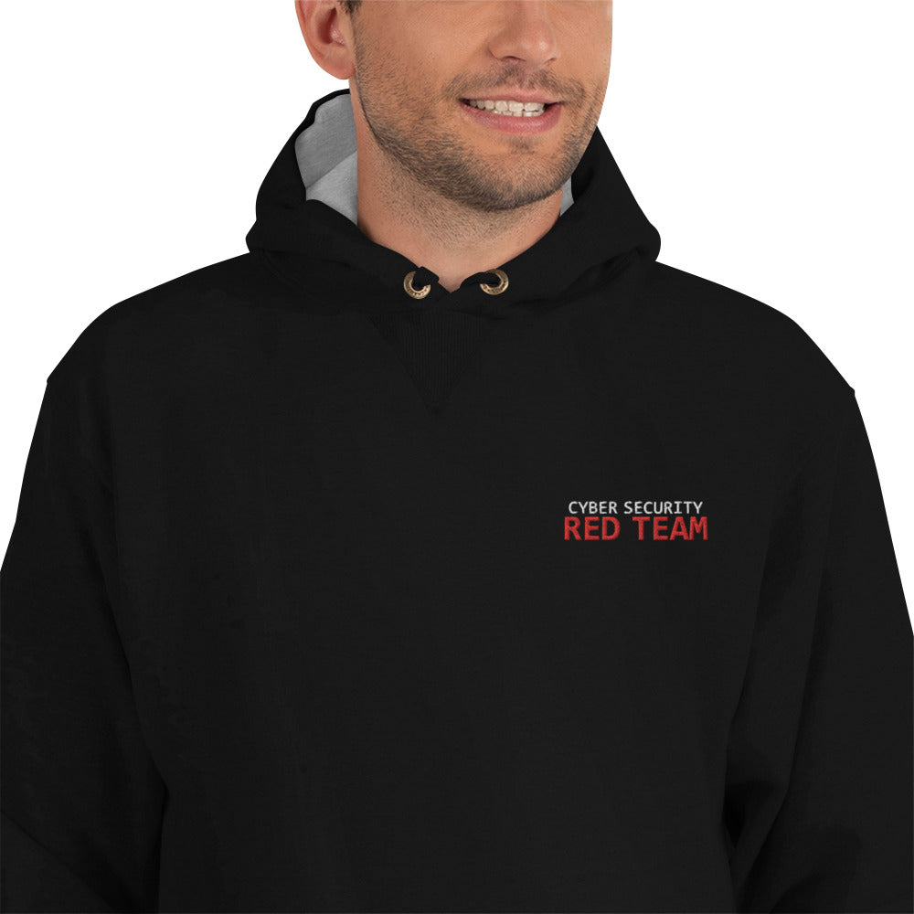 Cyber Security Red Team - Champion Hoodie (embroidered ) by DarkByteGear