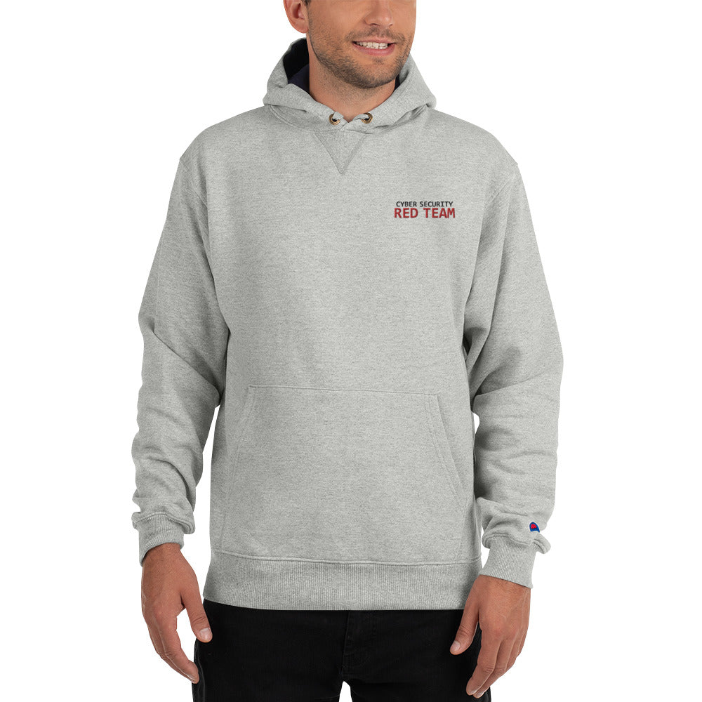 Cyber Security Red Team - Champion Hoodie (embroidered ) by DarkByteGear