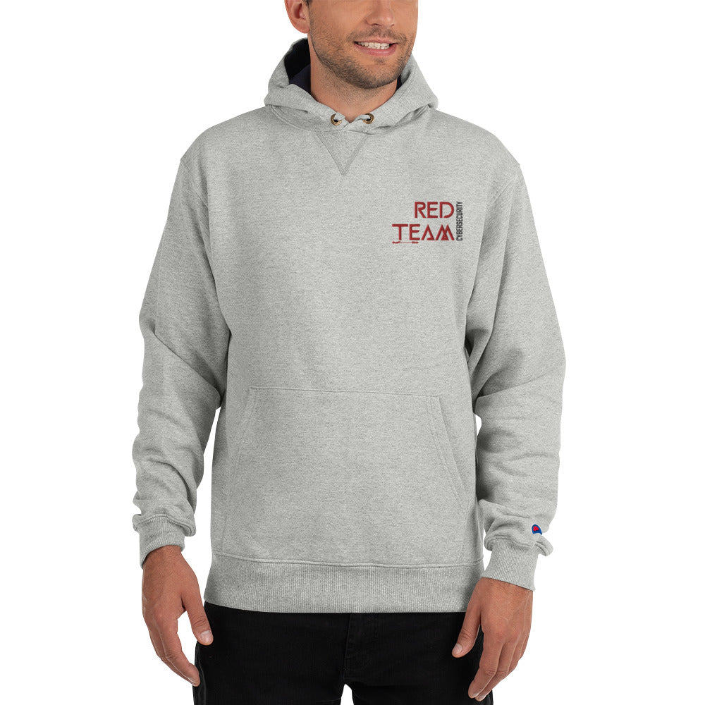 Cyber Security Red Team v4 - Champion Hoodie Embroidered by DarkByteGear