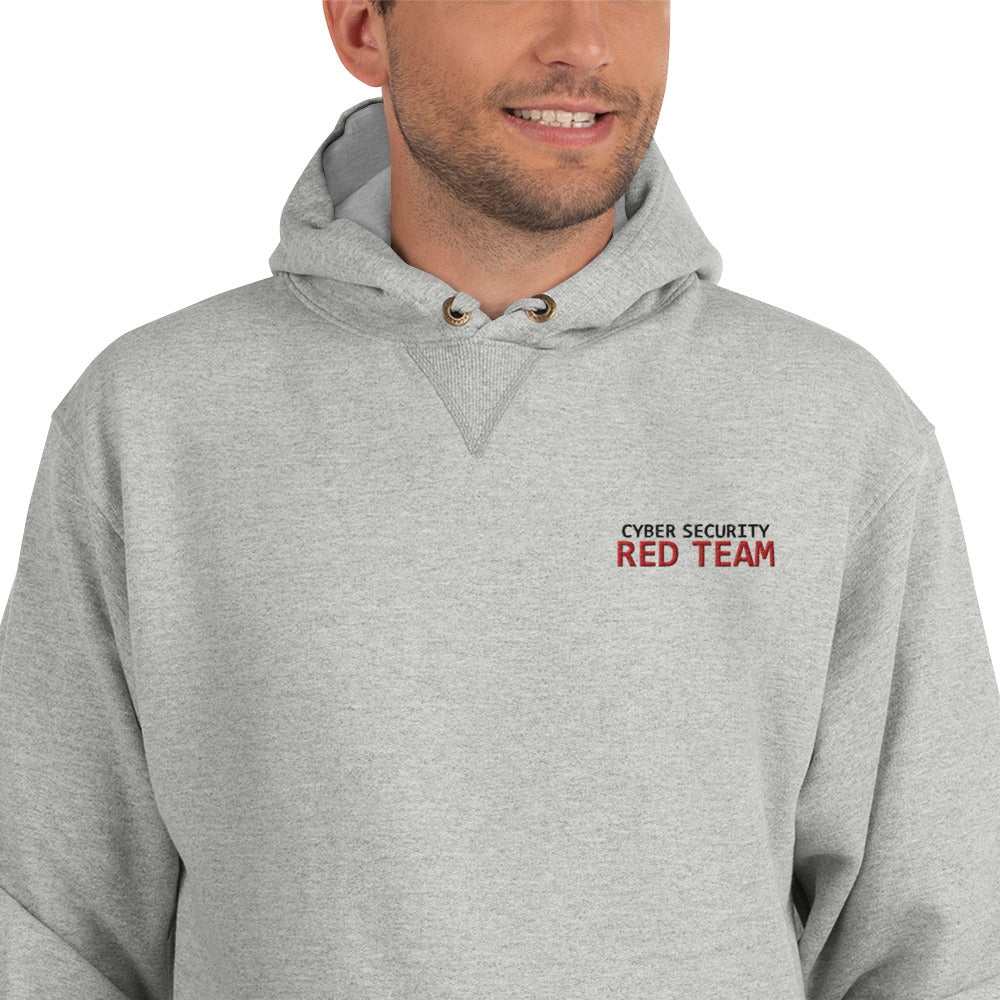 Cyber Security Red Team - Champion Hoodie (embroidered ) by DarkByteGear