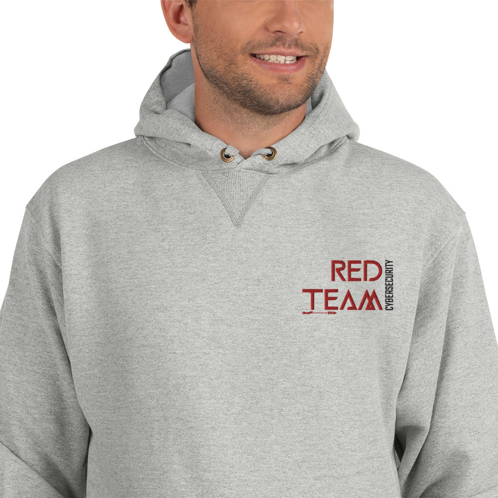 Cyber Security Red Team v4 - Champion Hoodie Embroidered by DarkByteGear