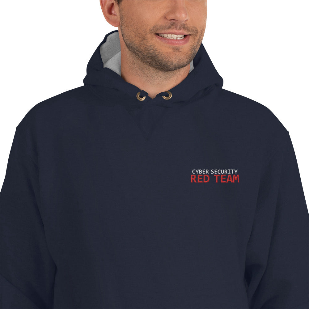 Cyber Security Red Team - Champion Hoodie (embroidered ) by DarkByteGear