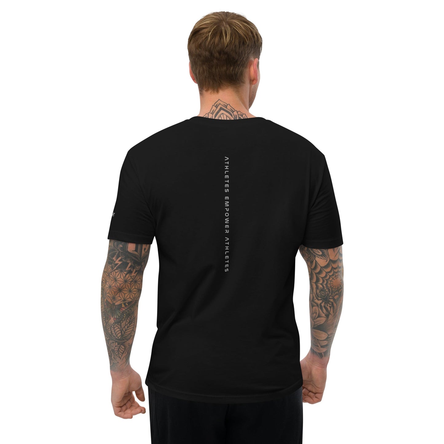 Athletes Empower Athletes - Short Sleeve T-shirt by DarkByteGear