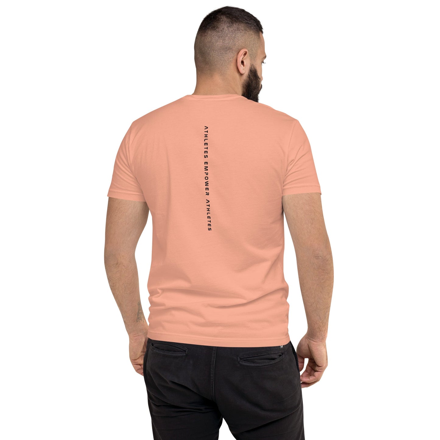 Athletes Empower Athletes - Short Sleeve T-shirt by DarkByteGear