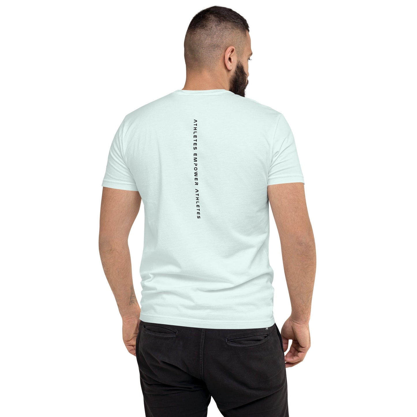 Athletes Empower Athletes - Short Sleeve T-shirt by DarkByteGear