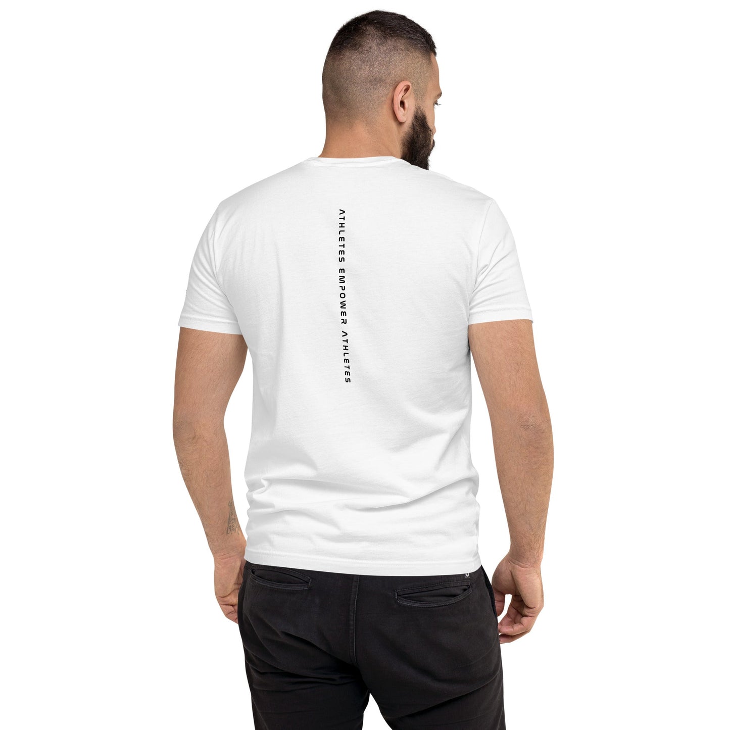 Athletes Empower Athletes - Short Sleeve T-shirt by DarkByteGear
