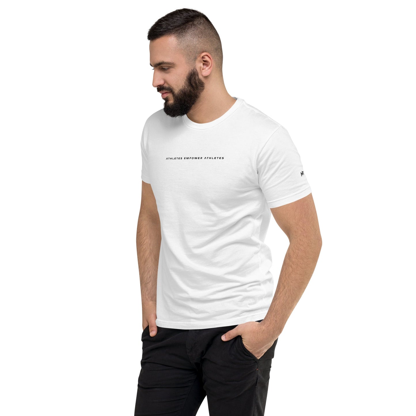 Athletes Empower Athletes - Short Sleeve T-shirt by DarkByteGear